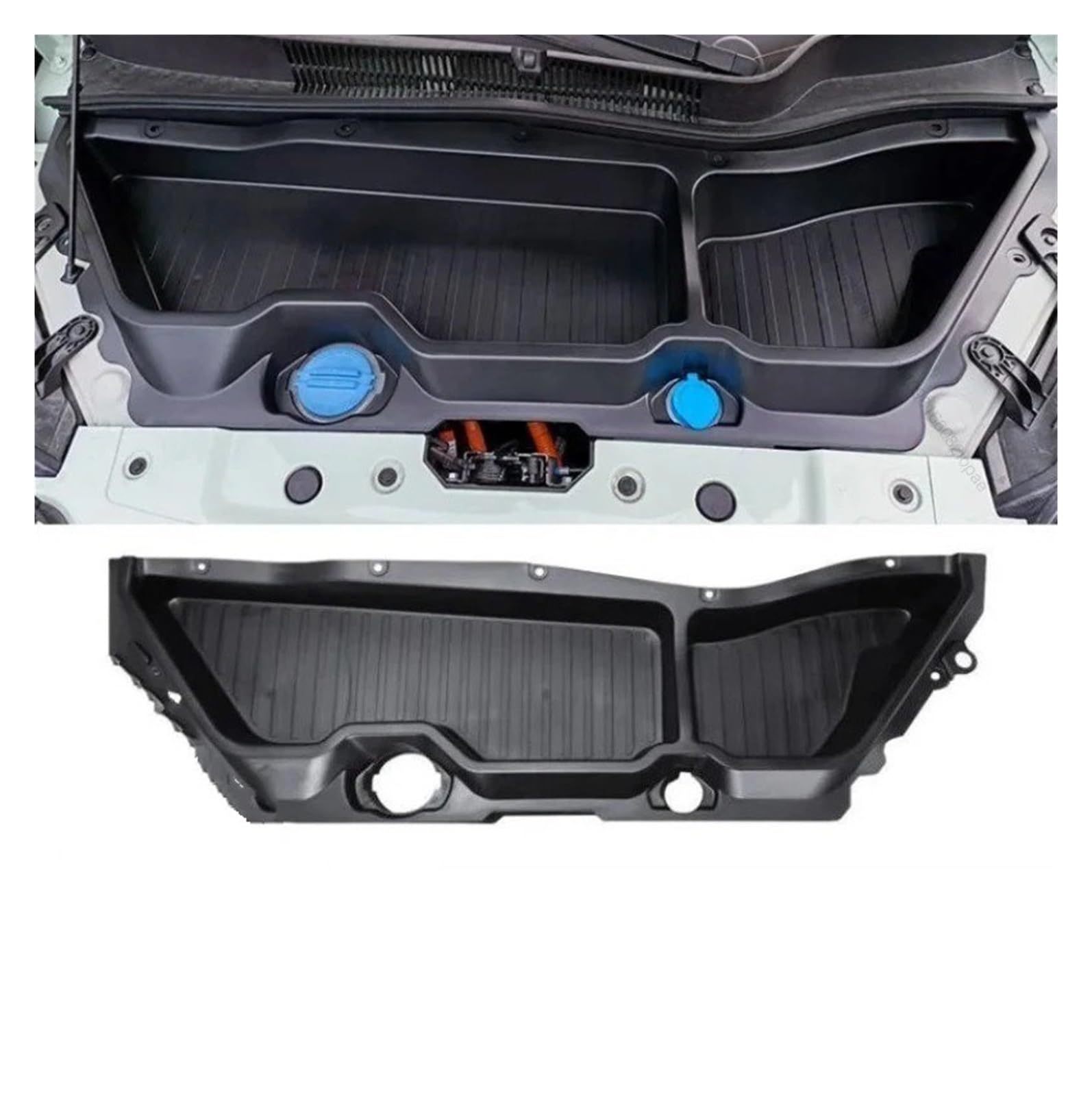 Organizer Scatola per Leapmotor T03 2024 2025 2026 Scatola Portaoggetti per Bagagliaio Anteriore Protezione AntiGraffio per Cofano Motore Parti Styling Esterne Contenitore Console Centrale