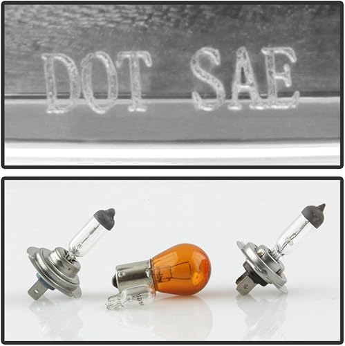 Miniatura 5 de ACANII - Faros delanteros delanteros para Volkswagen GTIJettaRabbit 2006 2007 2008 2009 y lado del pasajero