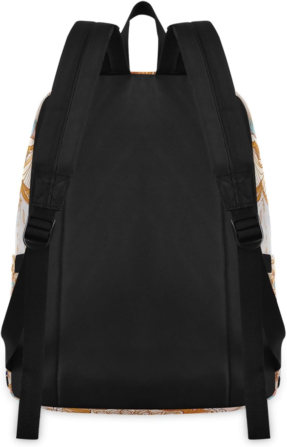 Mandala Luxury Laptop Backpack and Insulated Lunch Bag Set for Work Picnic - Fits 15.6 Inch Computer, Lightweight with Organizer Pockets for Women Men