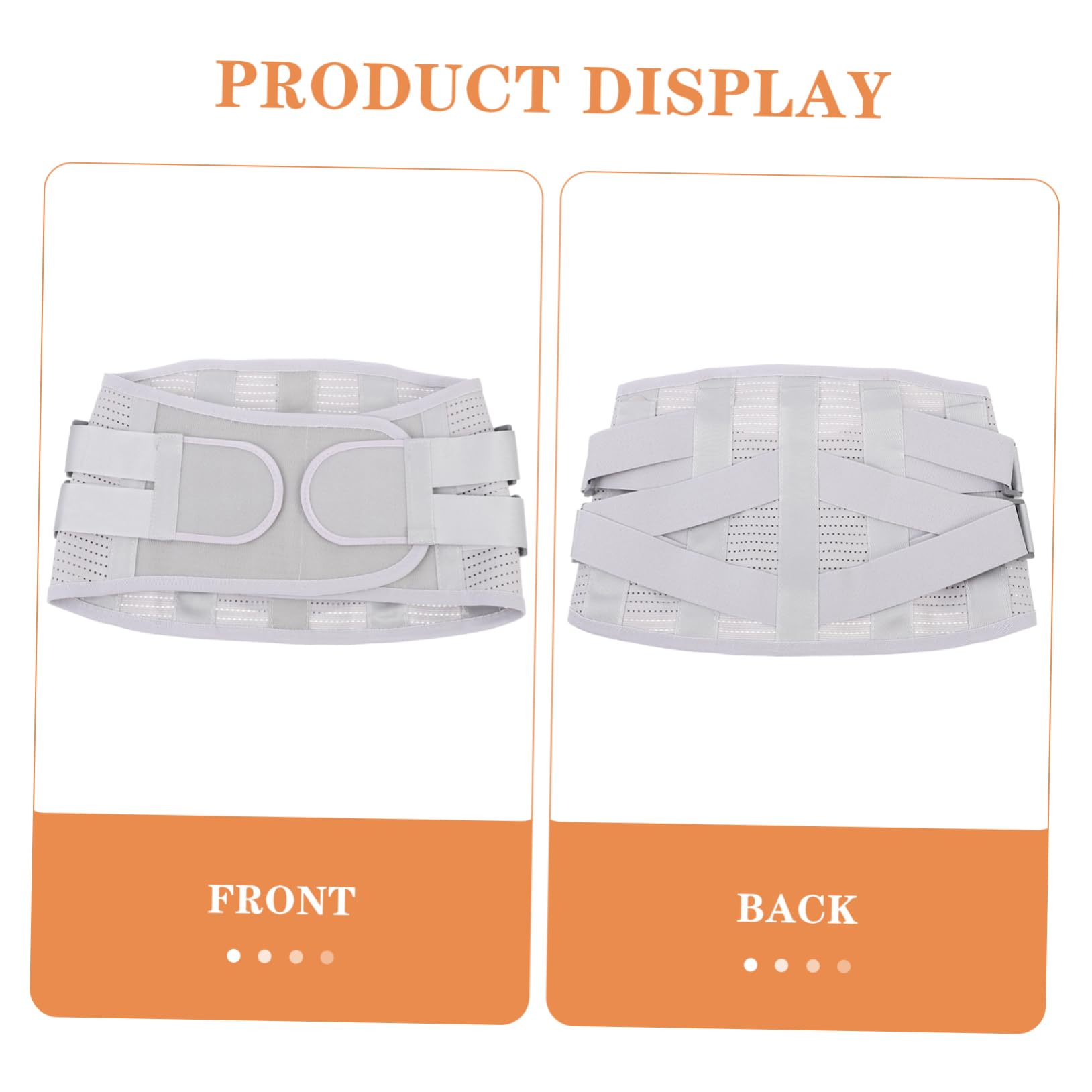 COLLBATH Sports Belt Back Brace Band Back Strap for Men Breathable Waistband Lower Back Support Brace Belts for Man Widen Back Brace Adjustable Belts for Men Waist Fixed Band Gym Belt