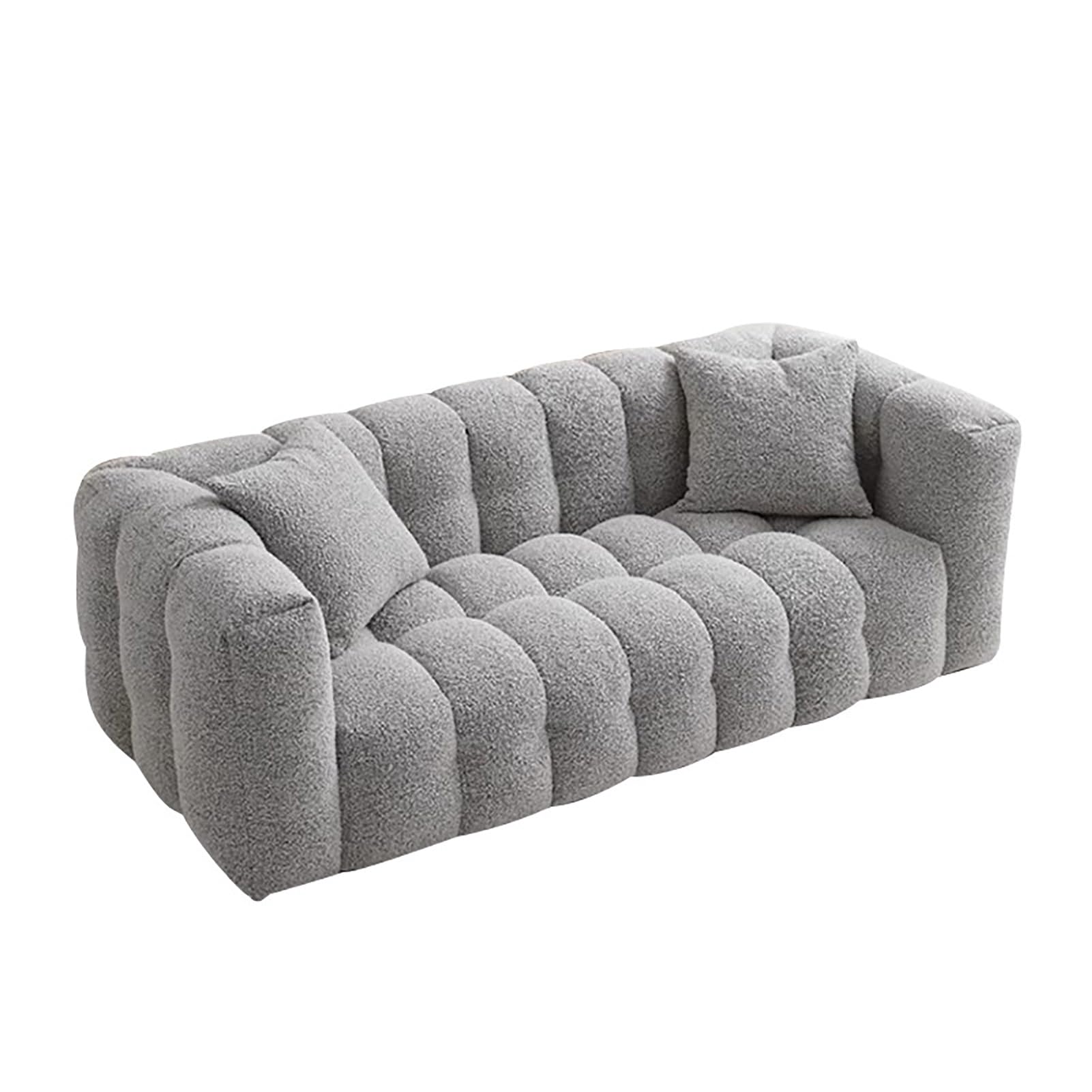 Modular Sectional Sofa, U Shaped Couch Set for Living Room, 2/3-Seater Comfy Cloud Couches, Lounge Couch Sleeper Sofa Bed for Office,222cm