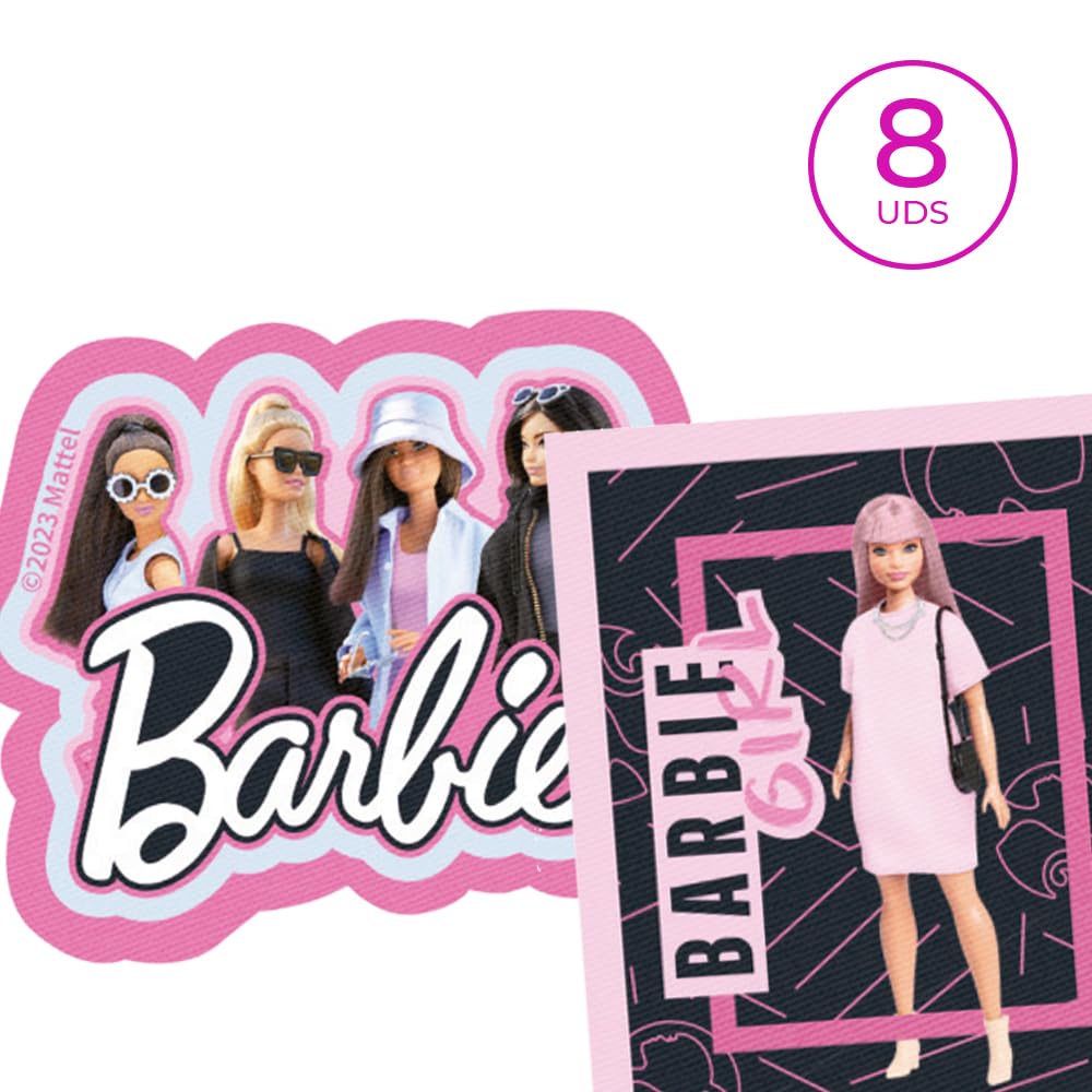 Pink Barbie Logo Iron On Patch Sew On Transfer Logo Badge - Foto 11