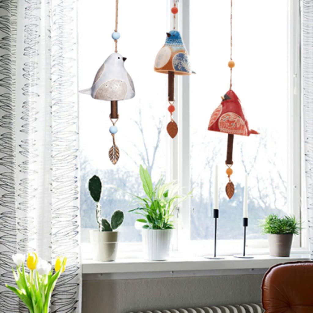 Carson Cherished Moments Vogel-Windspiel – Aus Aluminium, 101 Cm – Für Garten, Terrasse & Veranda