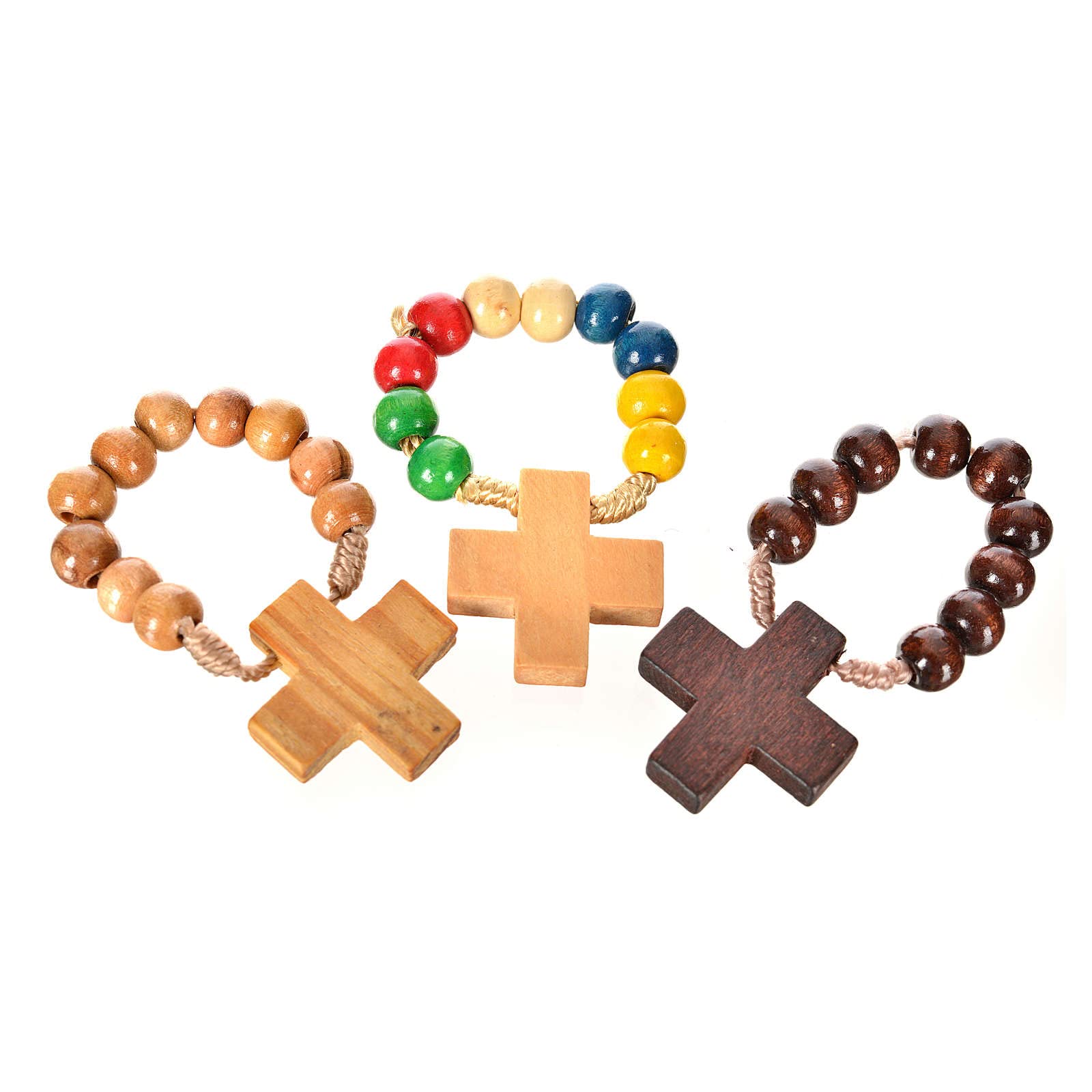 Holyart Dizainier Bois et Corde en Bois foncé