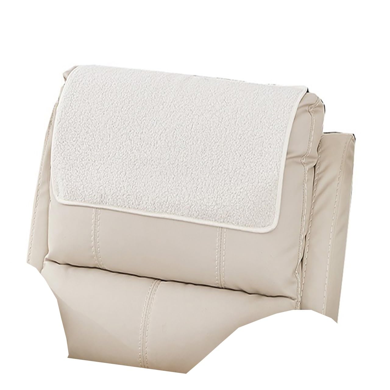 Miecoae Sofa Armchair Covers Armrest Headrest Slipcovers Recliner Chair Arm Cover Armchair Cover for Leather Sofa Couch Protector(1877,No Pocket 1 piece)