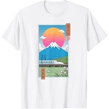 Shinkansen in Mt. Fuji T-Shirt