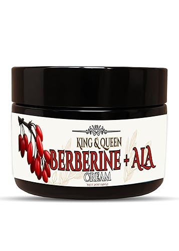 Berberina + ALA Crema de Apoyo Metabólico Control de Peso y Control de Carbohidratos Topical Berberina 98% Ácido alfa lipoico Canela Cromo
