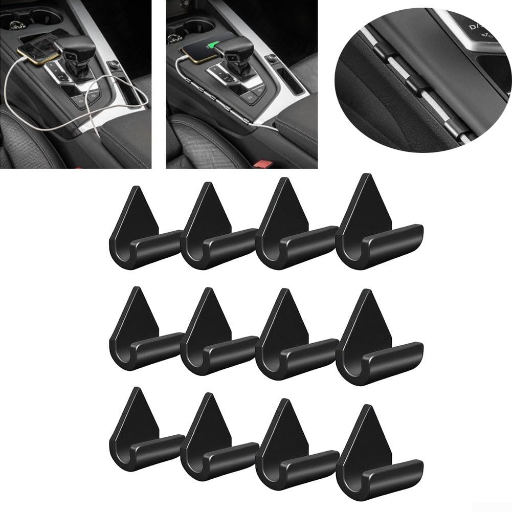 Fijadores Cable Coche Mecánicos Reutilizables 12 para uds Fijadores