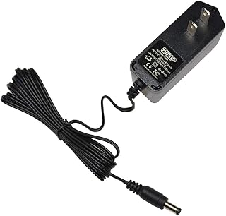 HQRP AC Adapter for Casio CTK-519 / CTK-520L / CTK-530 / CTK-531 / CTK-533 / CTK-540 / CTK-541 Keyboards, Power Supply + HQRP Euro Plug Adapter