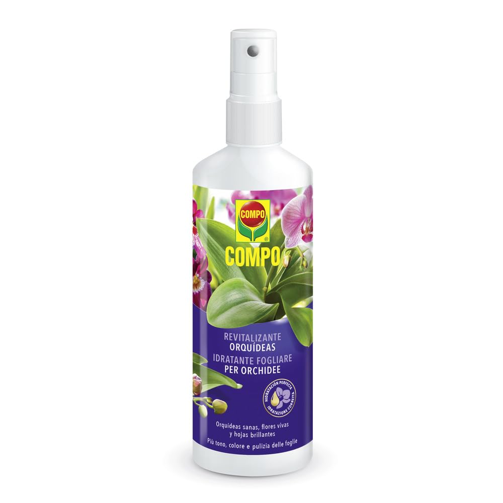 COMPO, Idratante Fogliare per Orchidee, Per tonificare, pulire e idratare le orchidee, 250 ml