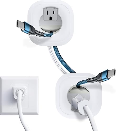 Kit de organización de cables en la pared, ocultador de cables de TV para TV montado en la pared, ocultar cables de TV para montaje en pared, kit de