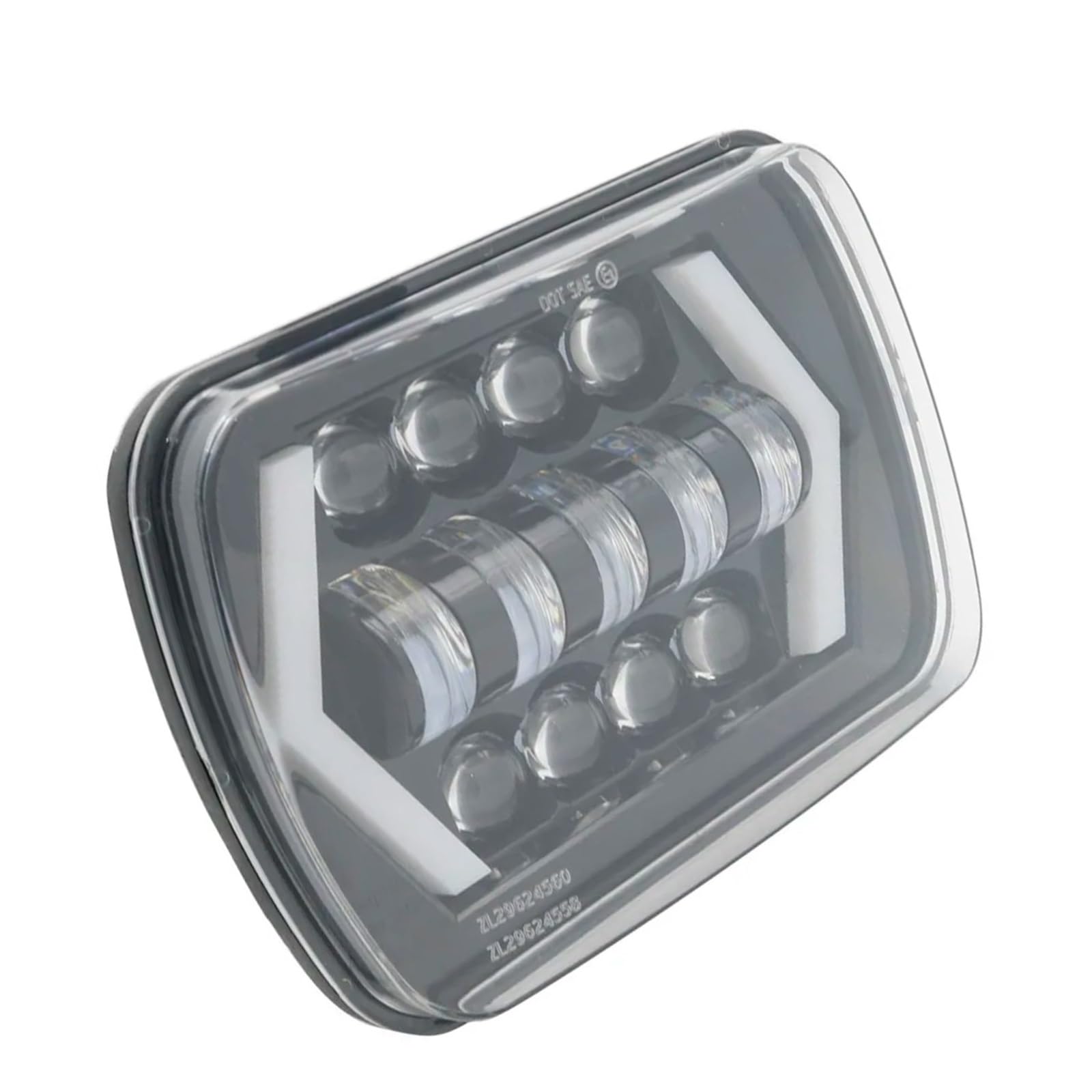 Fari Anteriori Faro Anteriore A LED 90W 7x6'' 5x7 Bianco DRL Ambra Indicatore Di Direzione H4 Quadrato Per Toyota Pickup MR2 Celica Faro