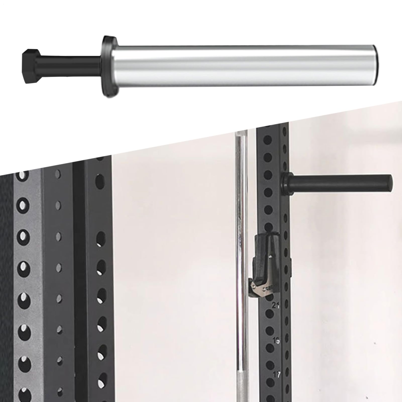 Porta Dischi o Squat Rack Robusto | Robusto Porta Dischi Da Palestra Domestica Montaggio Bilanciere per Palestra Domestica Famiglia Appassionati di Fitness