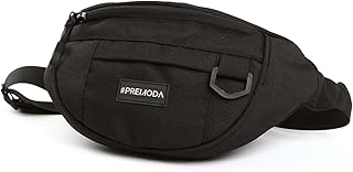 Premoda Men's Waist Bag Black