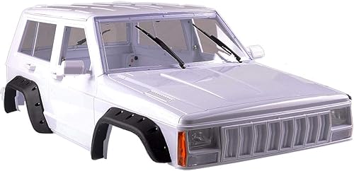 Carcasa de plástico duro Cherokee para 110 RC Crawler RC4WD AXIAL D90 TF2 MST (distancia entre ejes 10.827 in Cherokee)