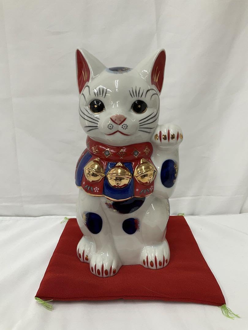薬師窯　染錦 福鈴　招き猫9号　7751-S Amazon.co.jp: 薬師窯 染錦 福鈴 招き猫9号 7751-S : ホーム