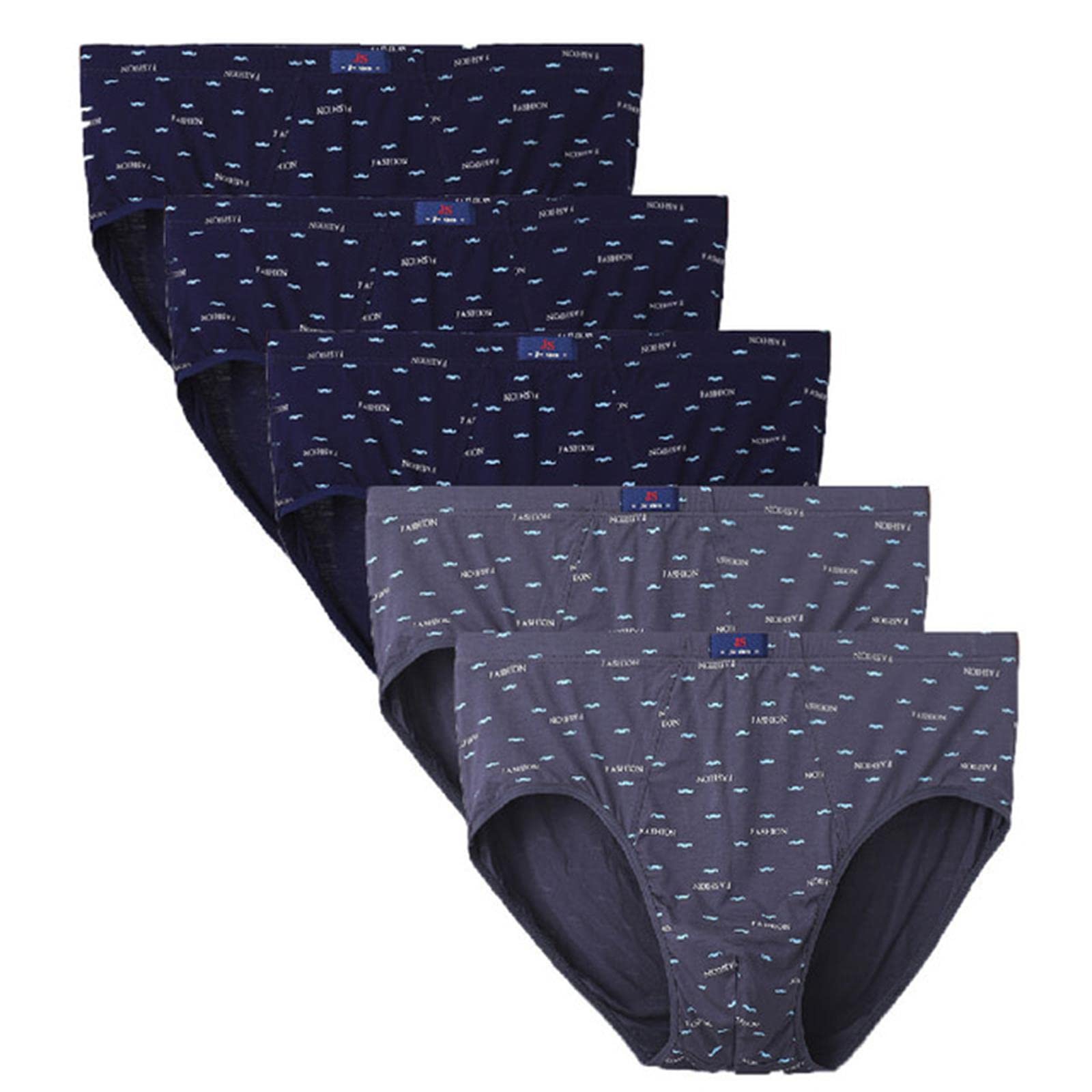 Ropa Interior Masculina 8XL-XL 5Pcs Breve De Ropa Interior Masculina Modal De Tamaño Grande