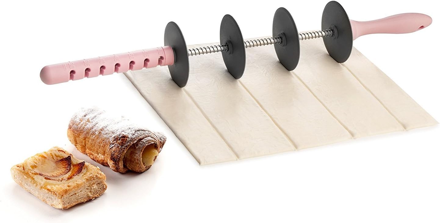 Stainless Steel Mini Size 4 Blade Roller Best Kitchen Tools