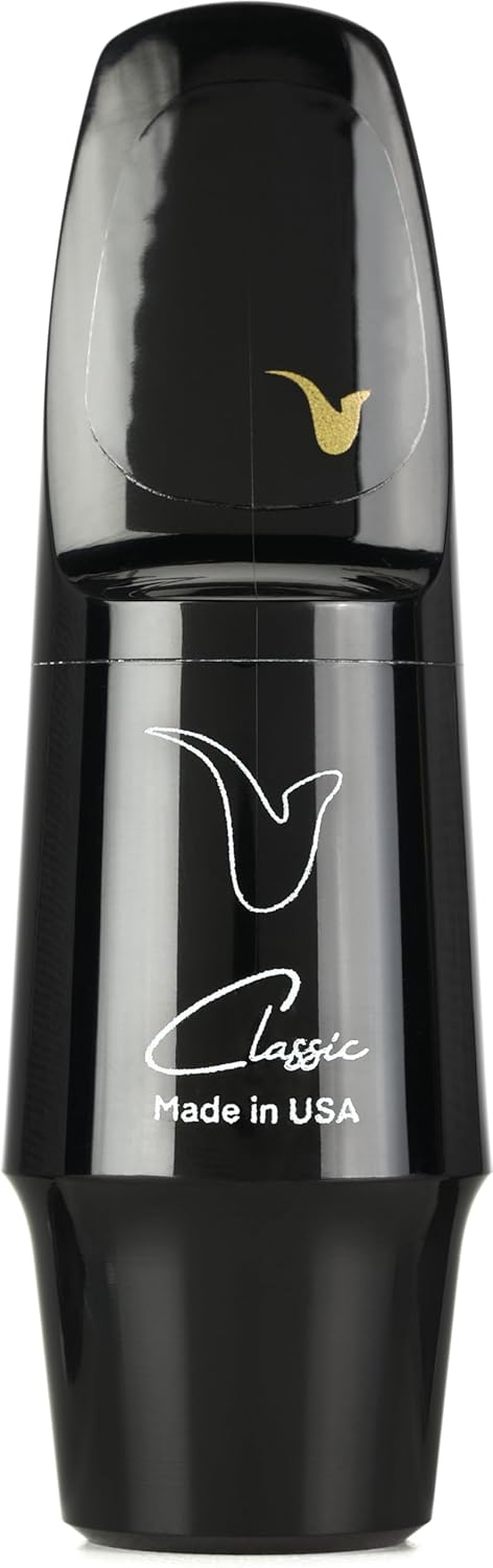 BetterSax Classic Alto Saxophone Mouthpiece Made in the USA, Hand-Finished, Reed Friendly. Ideal for beginners in Concert band, Jazz band and Marching band