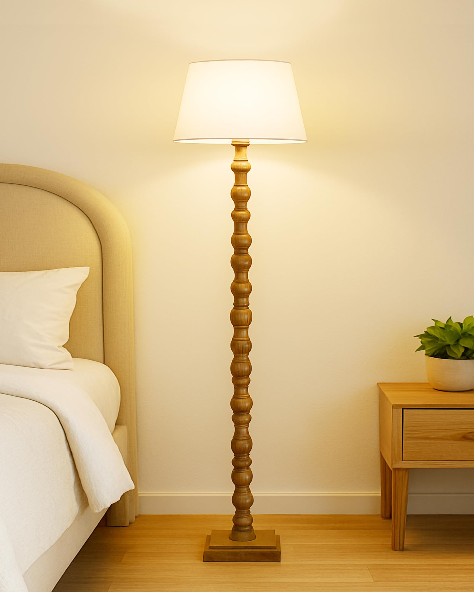 Homesake Industrial Tree Floor Lamp - Golden & Glass -7 Homesake Industrial Tree Floor Lamp - Golden & Glass -7