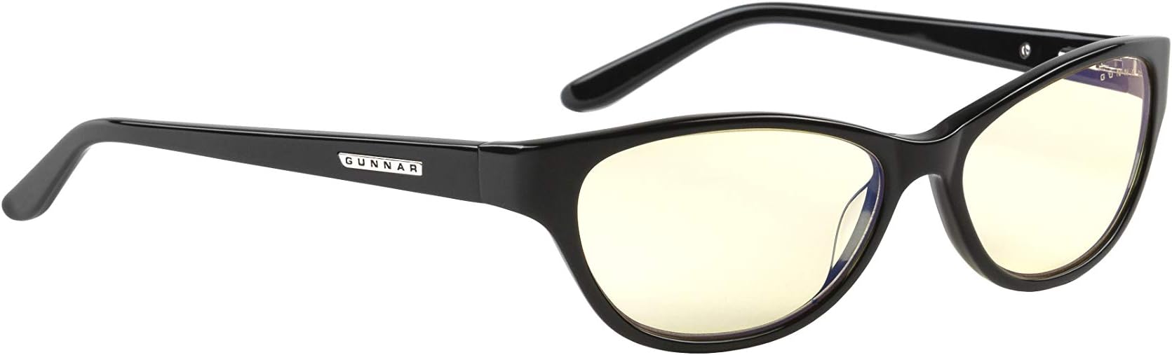 GUNNAR Reading Glasses/Jewel 2.0x Power, Amber Tint - Patented Lens, Reduce Digital Eye Strain, Block 65% of Harmful Blue Light