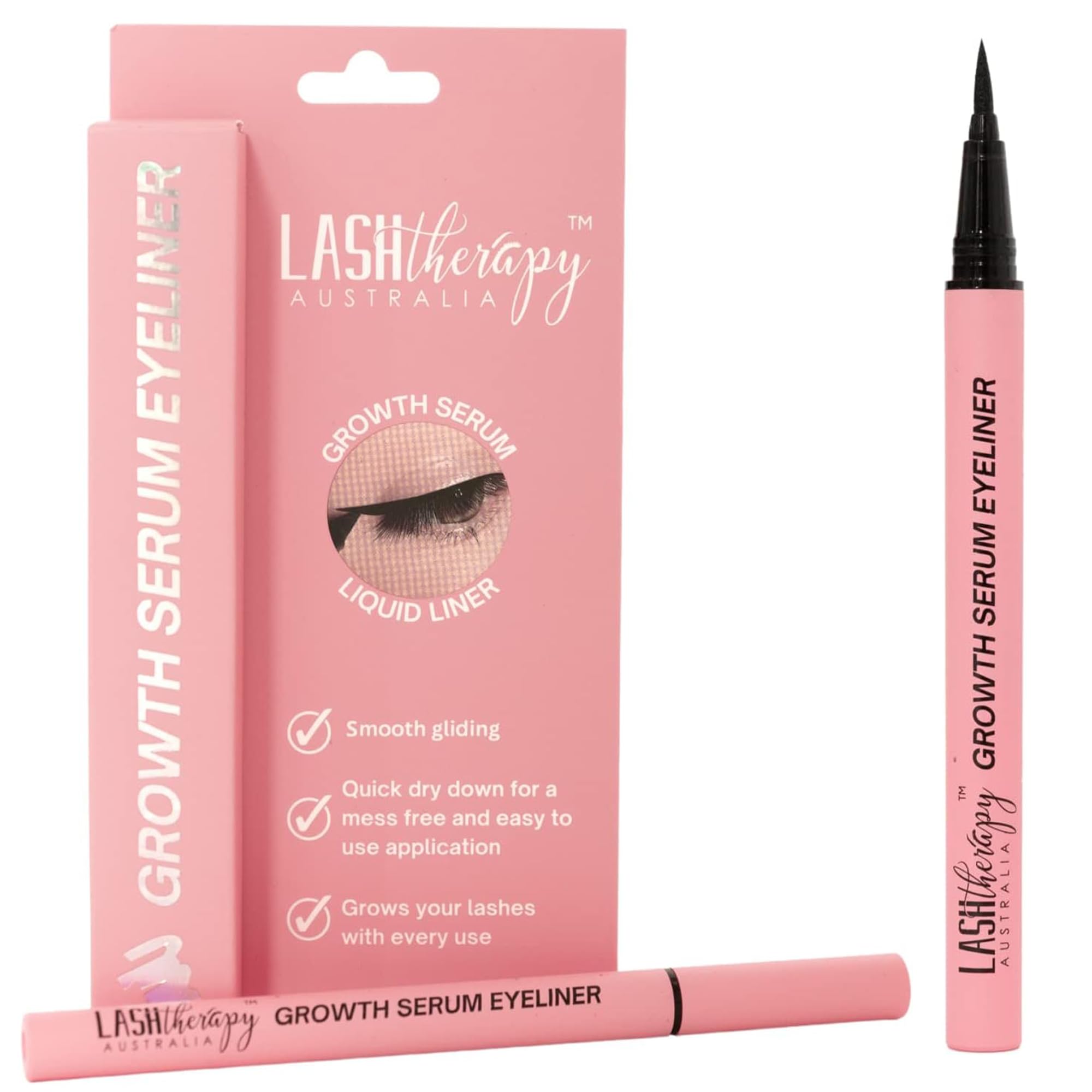 Lash Therapy Australia Growth Serum Eyeliner Black