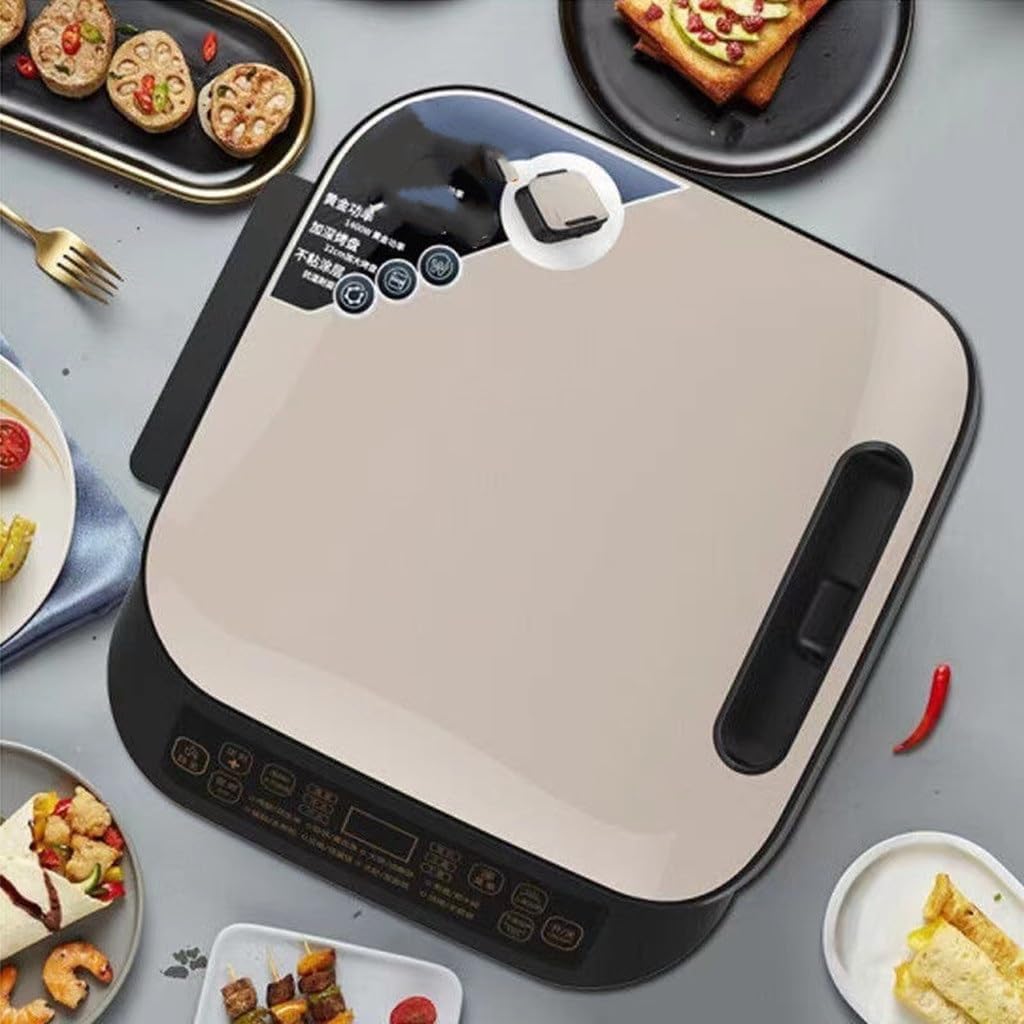 Electric Cake Pan Home Double-sided Heating Pancake Deepened Plate Removable