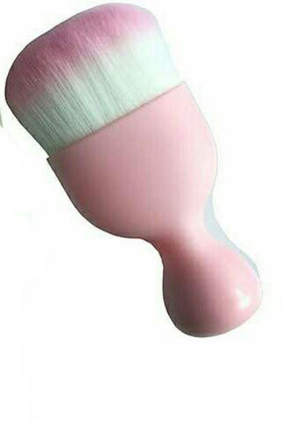 GugzyProfessional Contour Sculpting Angled Top Face Makeup Brush with Travel Case Blending Powder Liquid Cream Foundation Concealer Cosmetics (1, Pink)