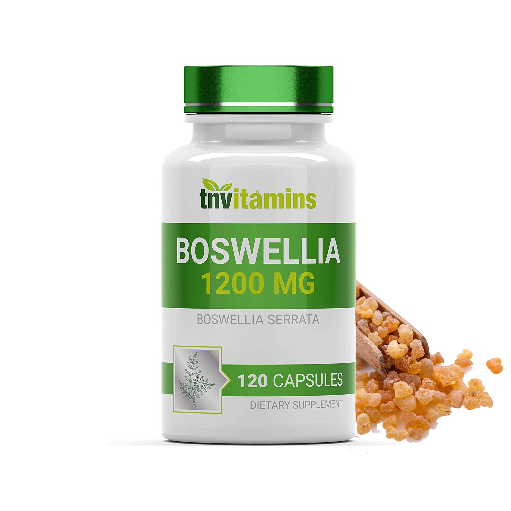 Boswellia Serrata Herbal Extract Capsules 1200 MG/Capsule (120