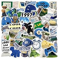 50 Adesivi Gatti Divertenti - Vinile Per Laptop, Skateboard E Bottiglie