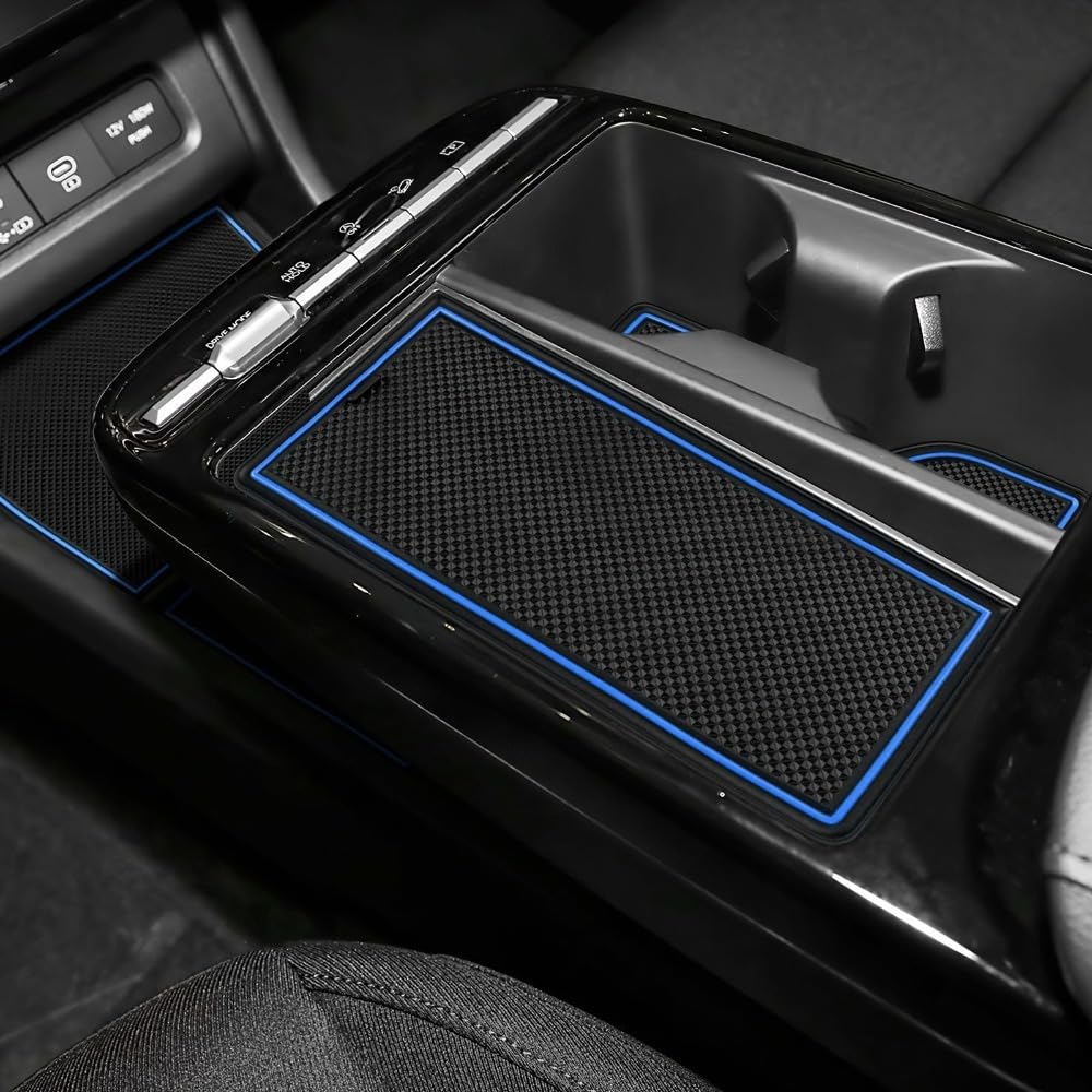 Mauxpiao A Non-Slip Rubber Mats For Hyundai Tucson 2025, Water Cup & Storage Box Nti-Slip Pads, Pack Of 15, Interior Car Ccessories Fds/A
