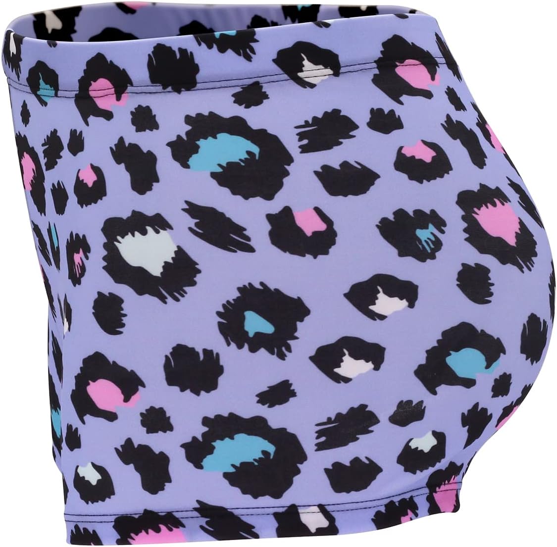 Little Girls' Shiny Dance Tumbling Sports Colorful Gymnastics Shorts for Girls 2-14 Years - Image 4