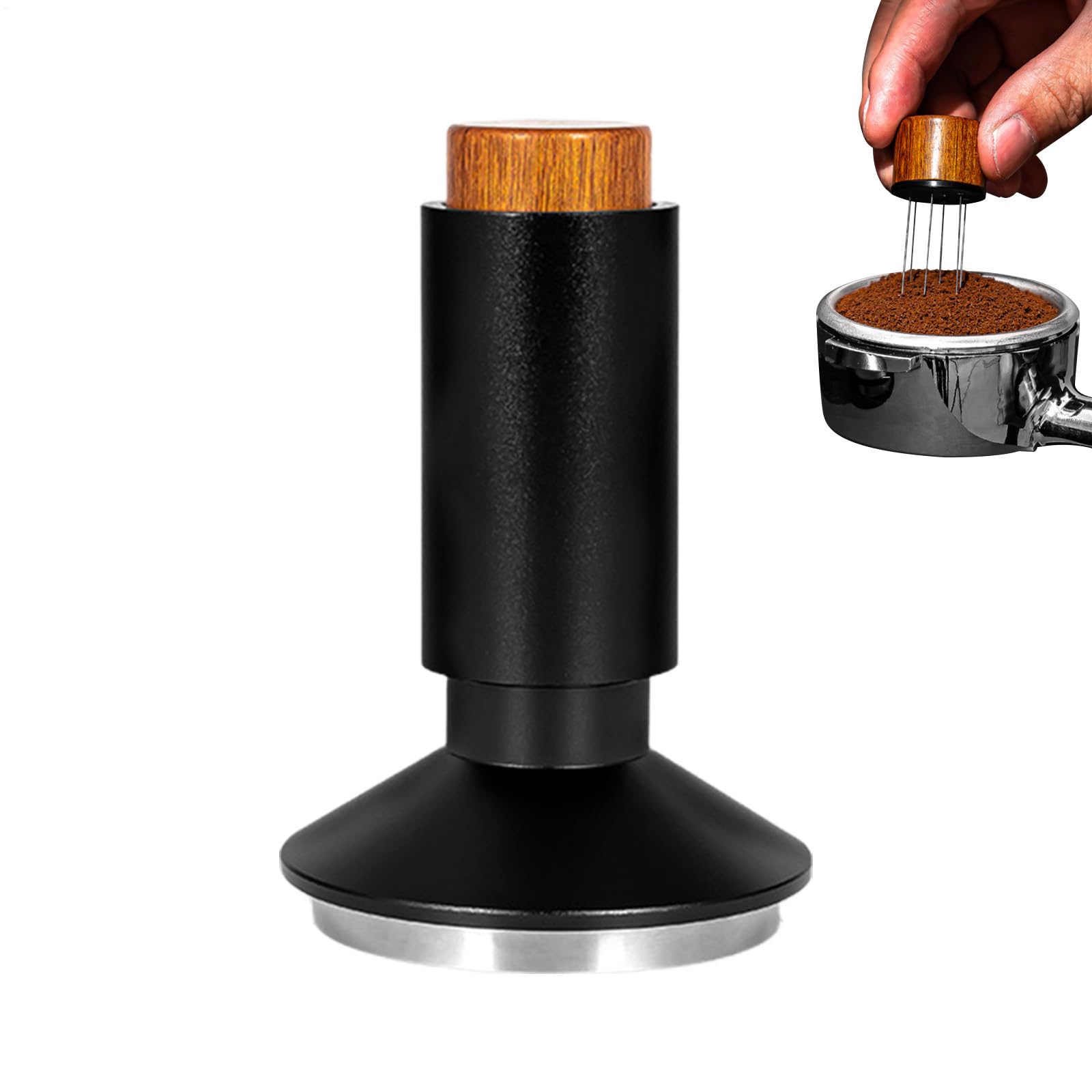 Tamper para máquina de café espresso, dosificador de café
