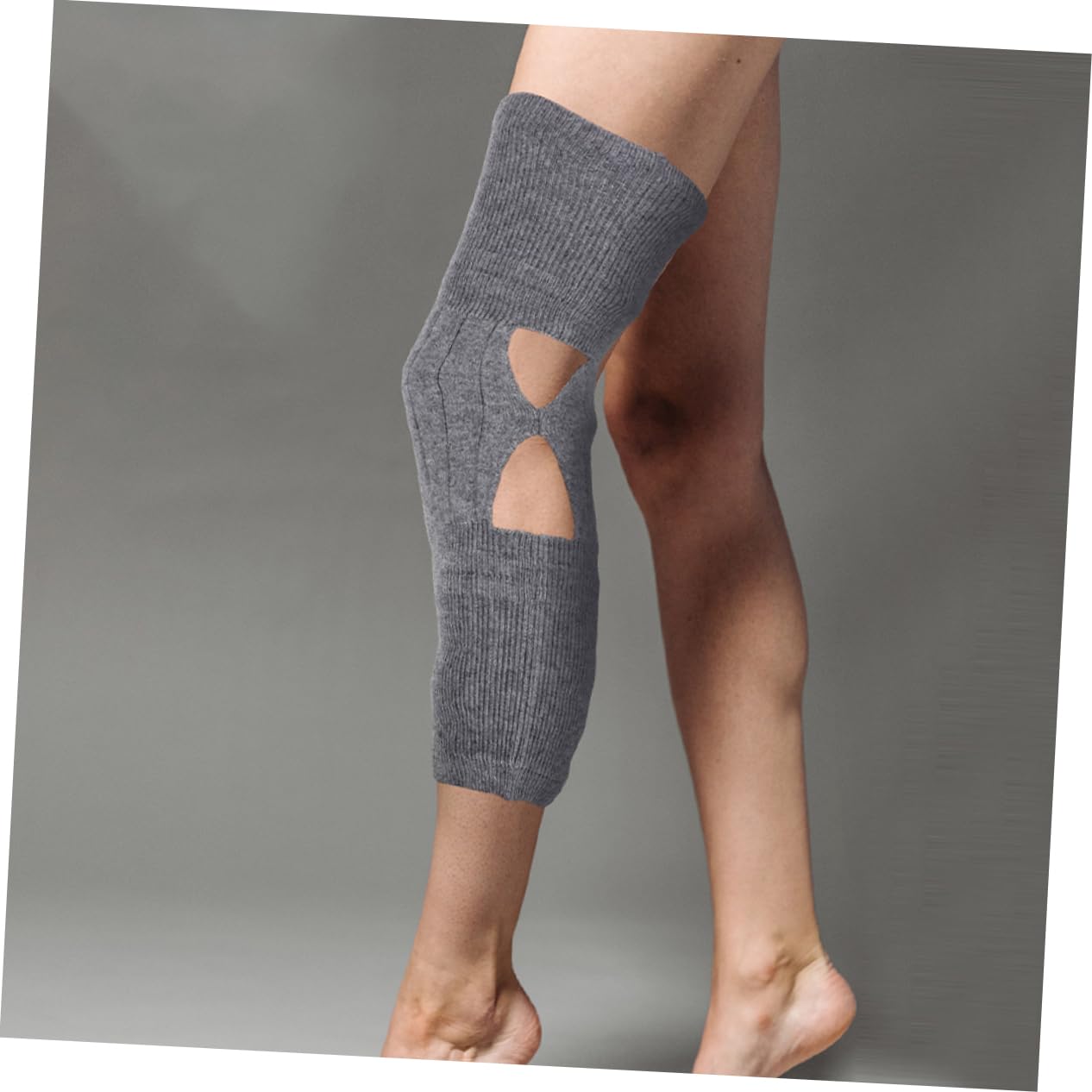 Genouillère Chauffante en Laine Cachemire, Lot de 2 Paires