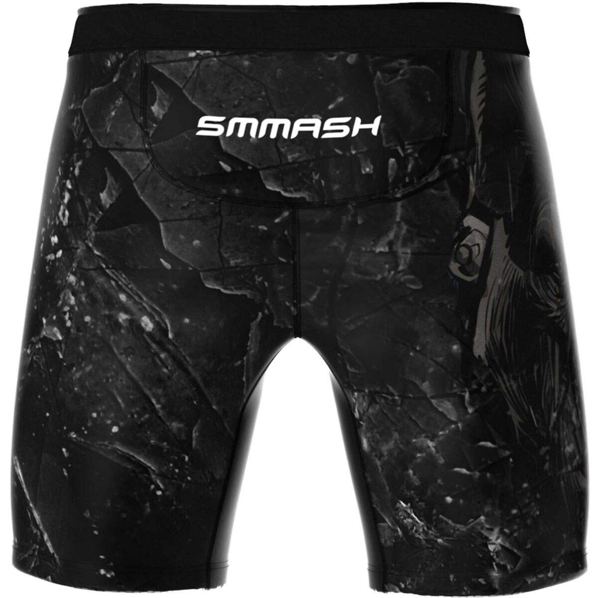SMMASH Wotore Gorilla Professioneel Ultra Licht MMA Shorts voor Heren, Sport Shorts voor Mannen, Boxing, UFC, Crossfit, Gym, Ademend en Antibacterieel Materiaal, Gemaakt in de Europese Unie (XS