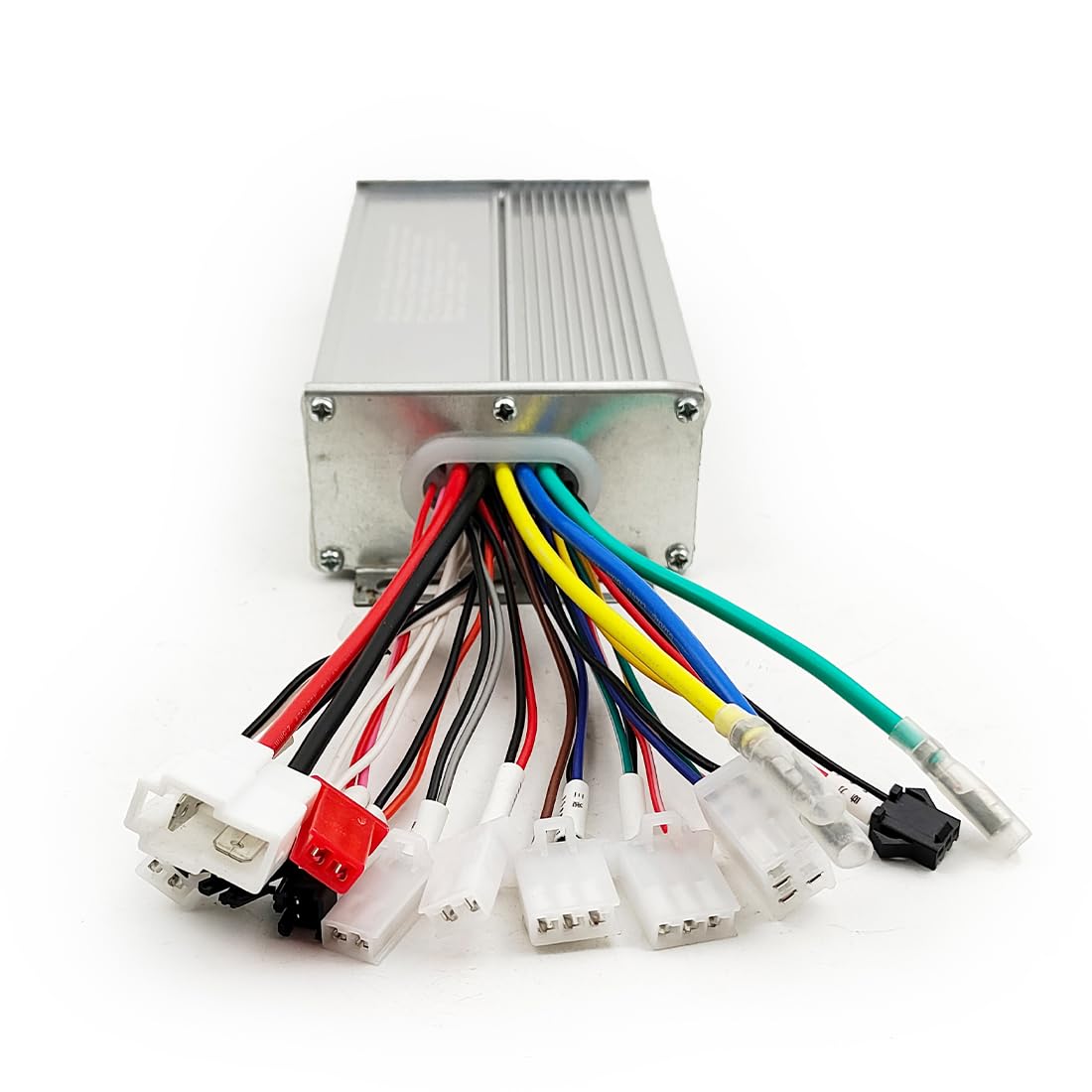 L-faster Contrôleur de moteur sans balais 24 V/36 V/48 V 500 W à onde carrée pour chariot de marche arrière électrique, scooter, vélo de croisière PAS