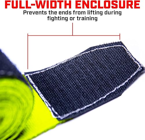 Miniatura 2 de Revgear Pro Series - Envolturas elásticas de boxeo para hombres, envolturas de mano para guantes de boxeo, Muay Thai, muñequeras de boxeo, vendas de