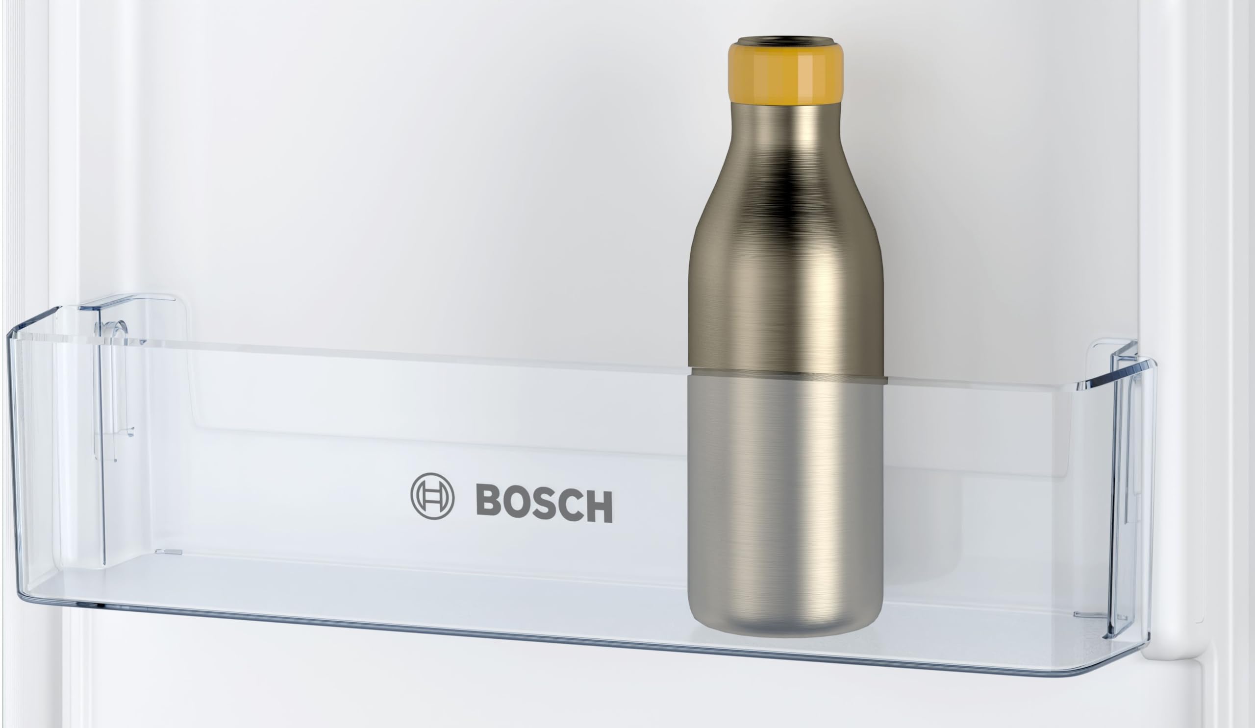 Bosch Serie 2 Kühl-Gefrier-Kombination 177.2 x 54.1 cm NoFrost KIN86NSE0 | Made in Germany, Nie wieder abtauen, MultiBox XXL Frischhalteschublade, BigBox für großes Gefriergut, helle LED Beleuchtung