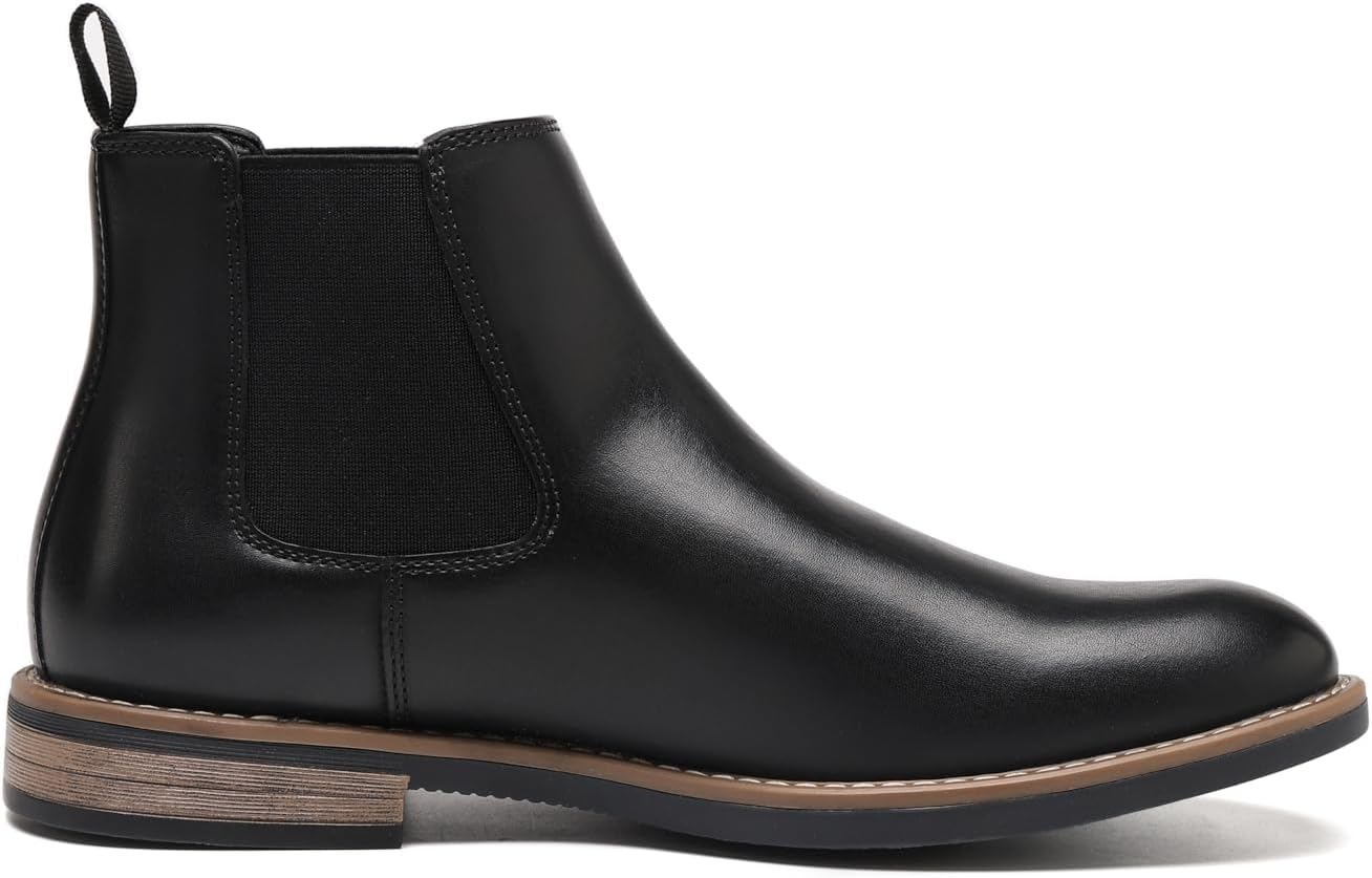 DECARSDZ Men's Chelsea Boots Casual Classic Comfy Slip-On Suede Chukka Mens Ankle Boot - Image 3