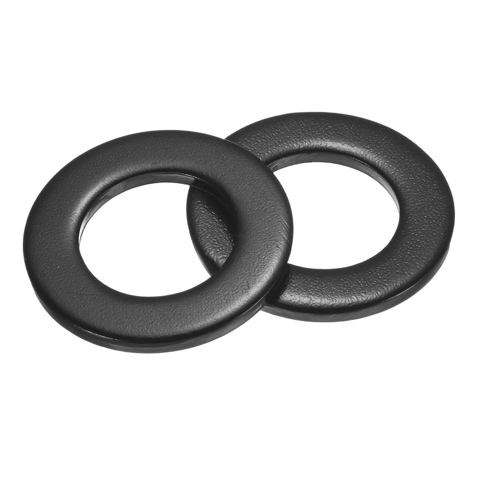 M METERXITY 2-Pack M24 Flat Washers 44mm OD Black Galvanized