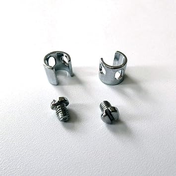 2 Set Needle Bar Thread Guard + Screw for Juki Lu-1508 1510 Lu-562 563 Dnu-1541
