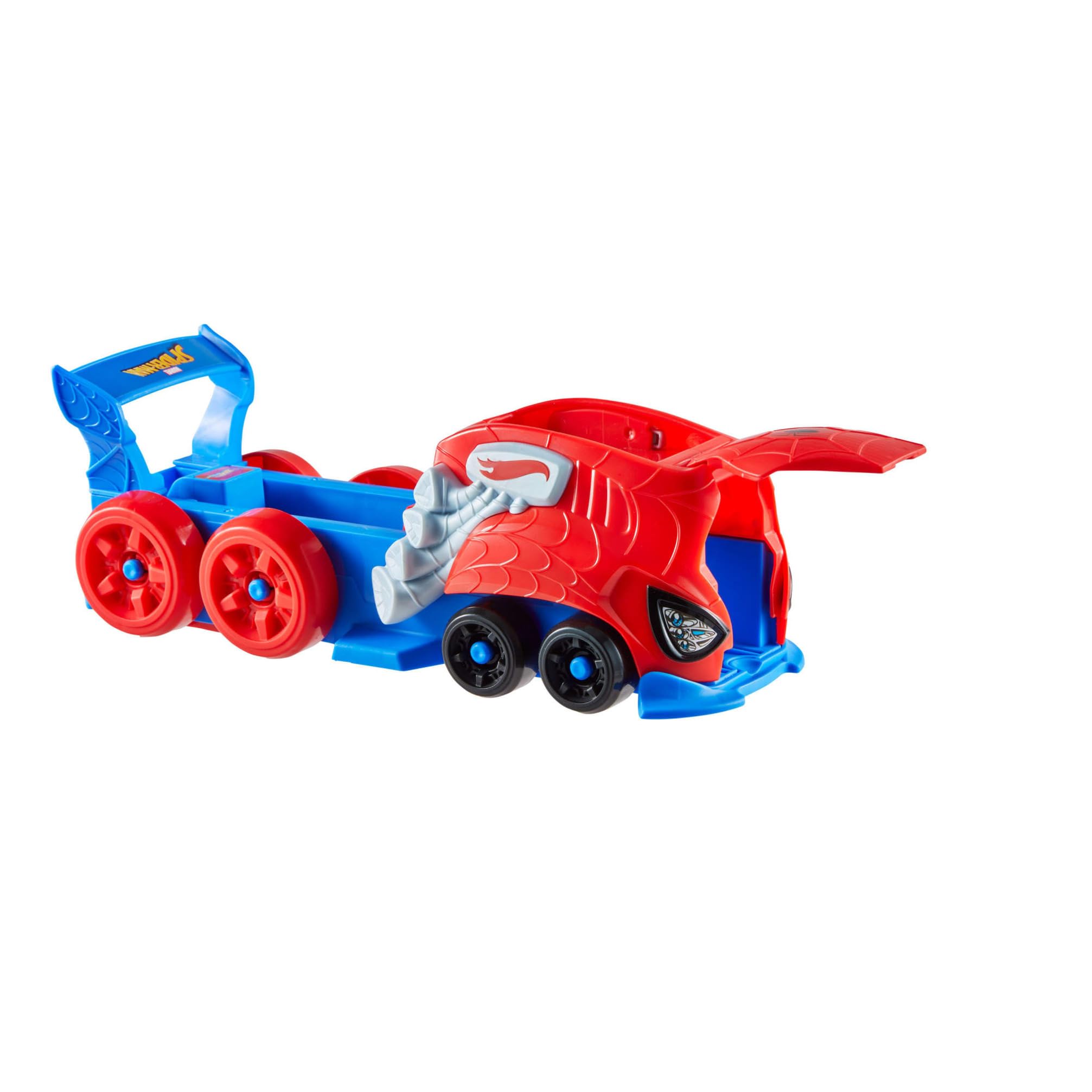 Hot Wheels Toy Car Track Set (Assorted Styles, One Random Set), RacerVerse Character Launcher - Image 2