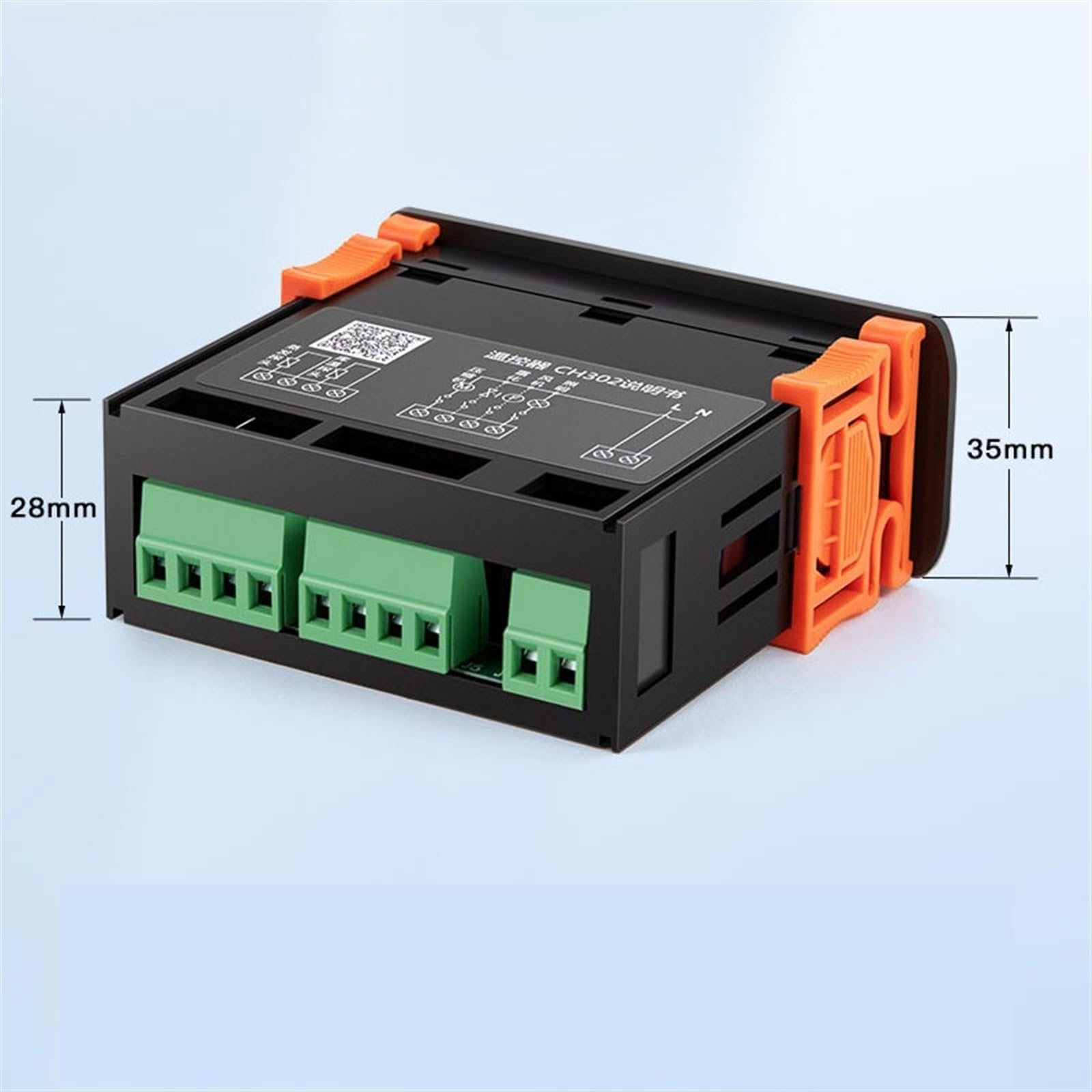 Termoregolatore digitale 110/220V Termostato Riscaldamento Raffreddamento Sbrinamento Congelamento con doppia temperatura