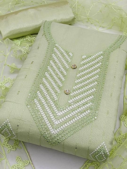 Image of StyleScope Women Unstitched Salwaar Suit Dress Material