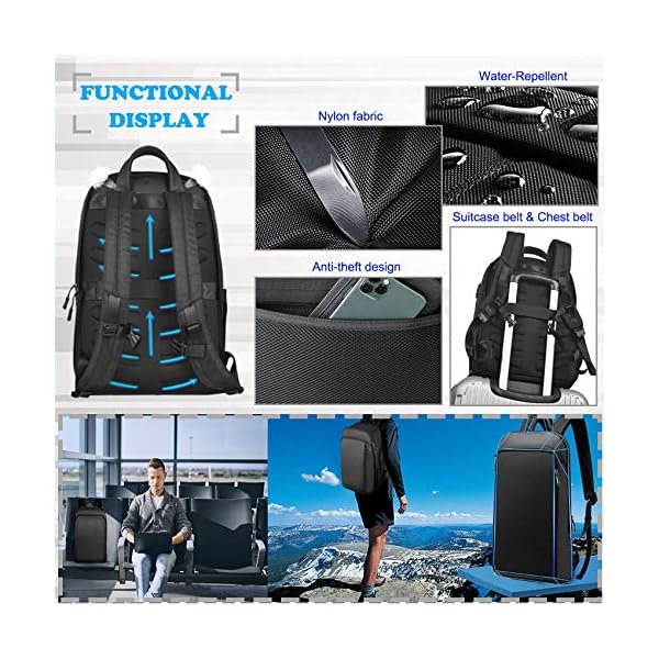 Slim and Expandable 16 Inch Laptop Backpack - Image 5