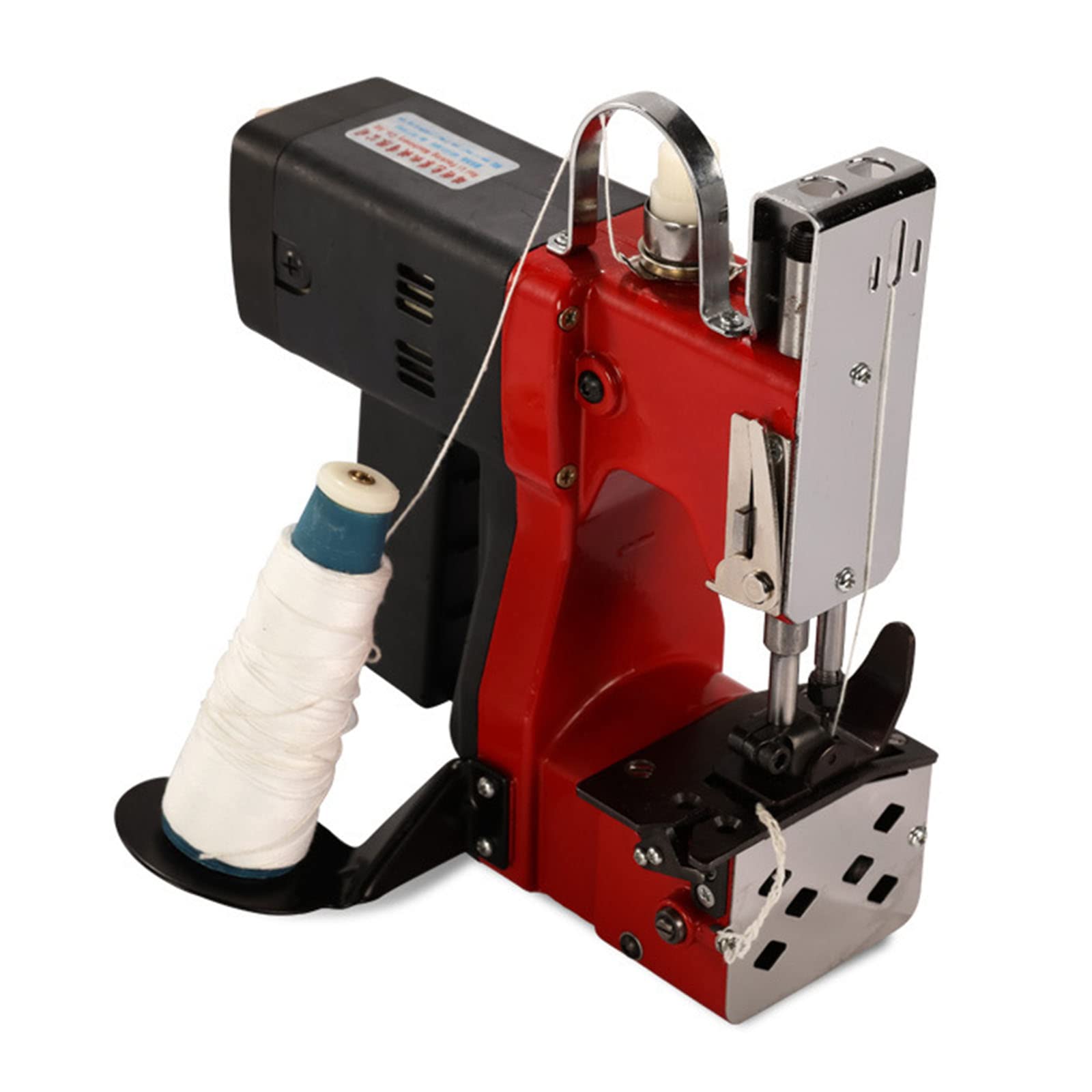 Eoweiot Electric Bag Closer Machine, Portable Automatic Sealing Packing Machine for Burlap, Woven, and Kraft Paper Bags - High Efficiency