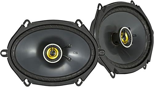 Miniatura 3 de Juego de 2 altavoces para automóvil Kicker 46CSC654 6.5 pulgadas 600 W 2 vías Serie CS altavoces de audio para automóvil, 2 Kicker 46CSC684 6x8