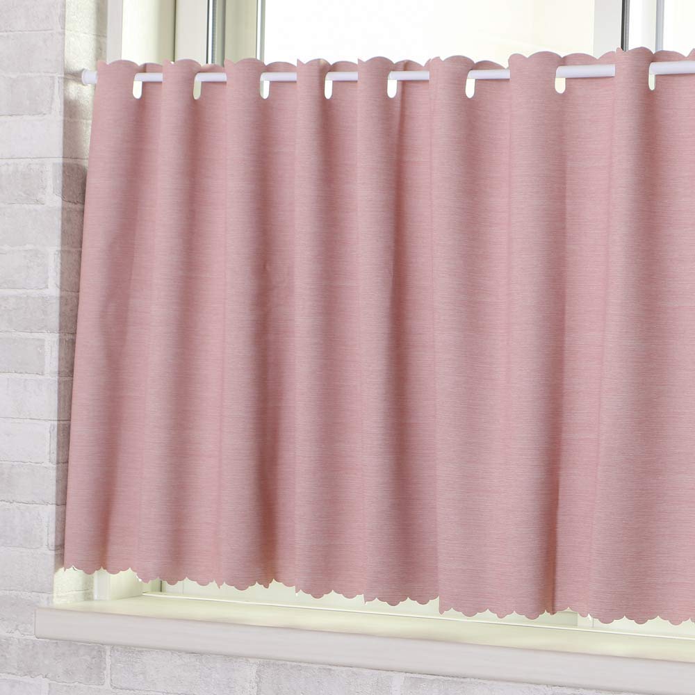 カフェカーテン【ピンク】