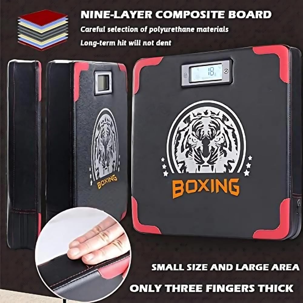 Drumstone ๐๐ ๐๐๐๐ซ๐ฌ ๐๐๐ซ๐ซ๐๐ง๐ญ๐ฒ Ultimate Boxing Machine for All Ages - Durable, Accurate, and Space-Saving, High-Performance Punch Tracker with Real-Time Feedback & Heavy Strike Mode. 4