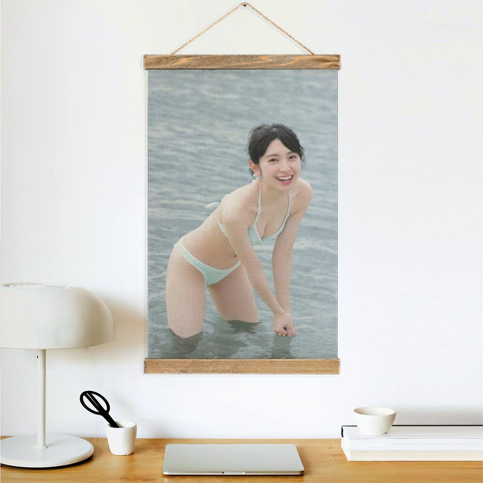 Amazon.co.jp: 掛ける絵 ポスター 金村美玖 水着 装飾画 掛け軸 絵画